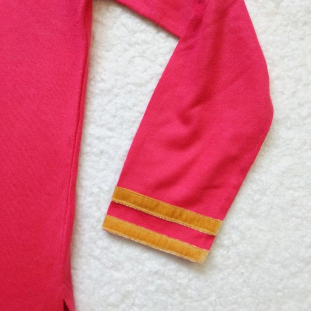 FFU Tunic Knit Dress Velvet Beading Kurta Formal South Asian India Embroidered - Picture 7 of 10